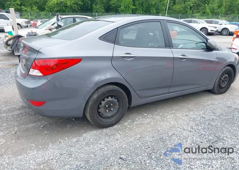 2013 Hyundai Accent Gls/Gs from USA, damaged, VIN KMHCT4AE6DU566065